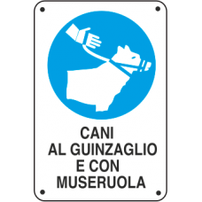 obbligo guinzaglio e museruola obbligo guinzaglio e museruola